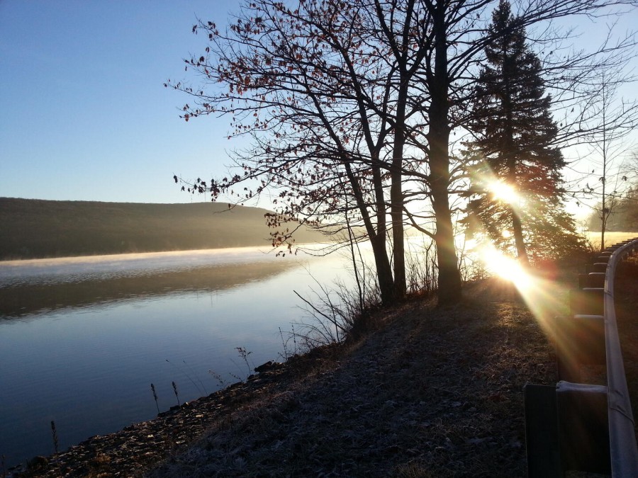 early winter Deep Creek Lake