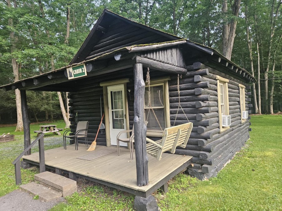 Front of cabin