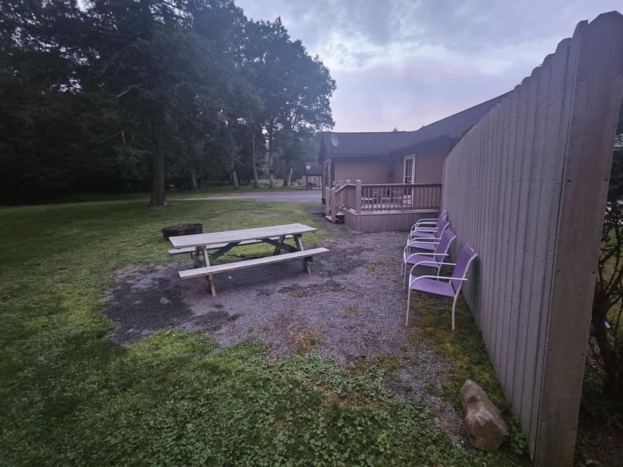 rear picnic area
