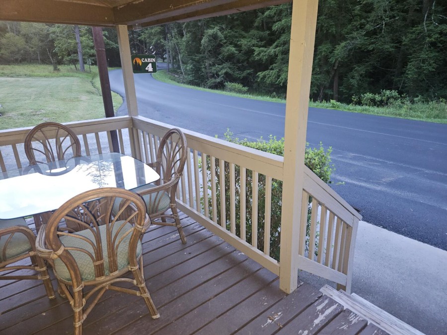 Roadside porch view